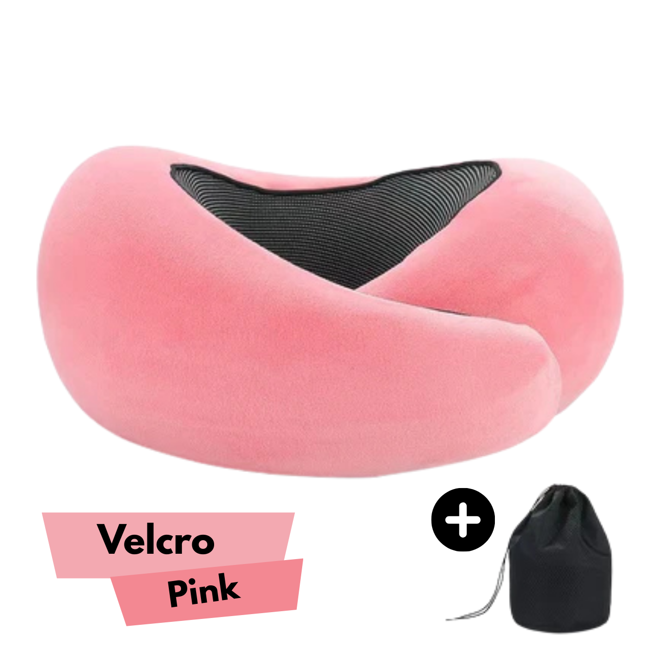 Soft Memory Foam Travel Neck Pillow