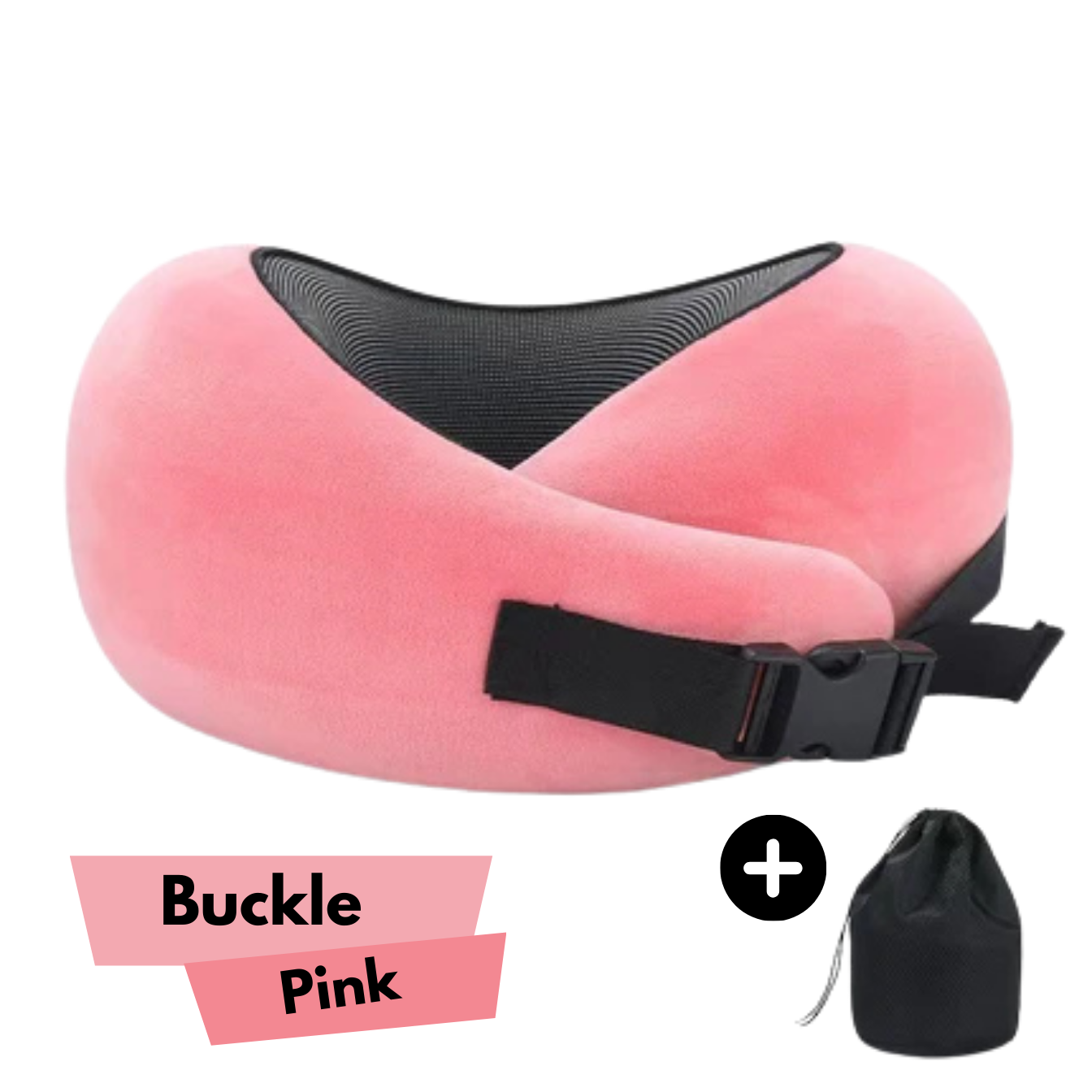 Soft Memory Foam Travel Neck Pillow