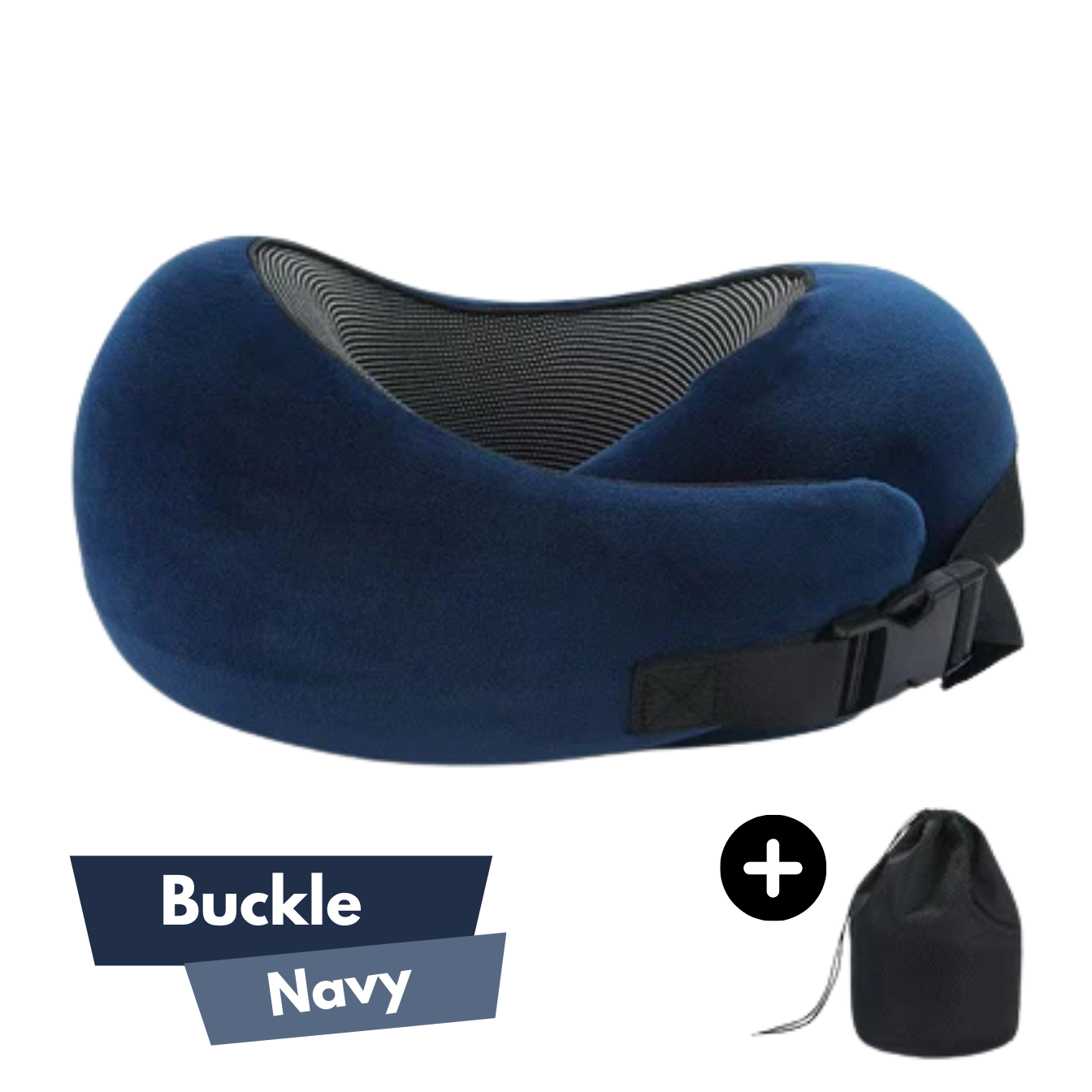 Soft Memory Foam Travel Neck Pillow