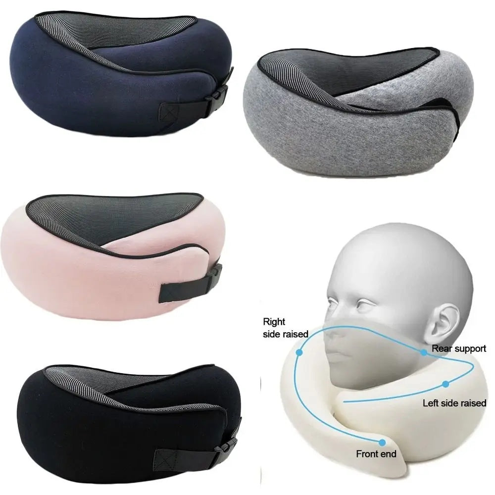 Soft Memory Foam Travel Neck Pillow