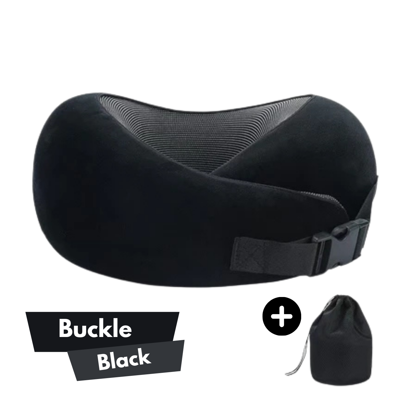 Soft Memory Foam Travel Neck Pillow