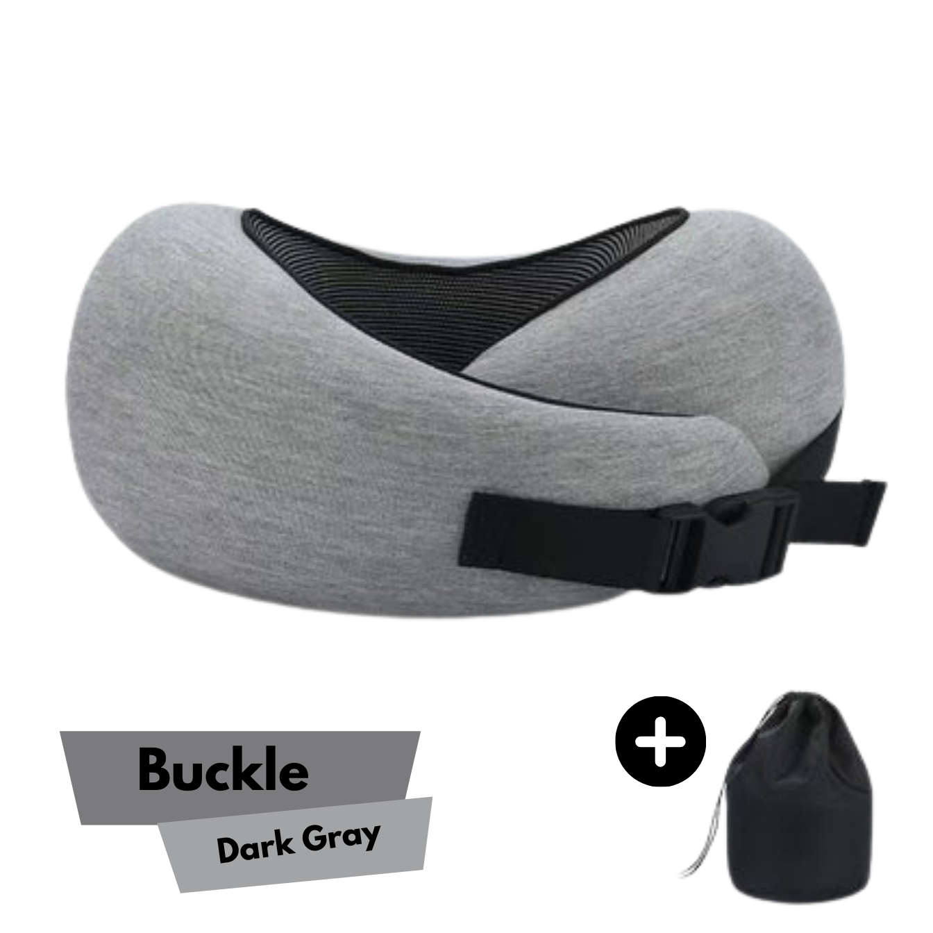 Soft Memory Foam Travel Neck Pillow