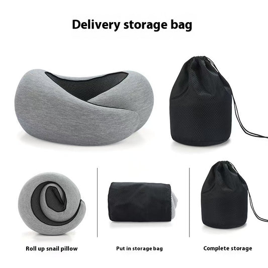 Soft Memory Foam Travel Neck Pillow